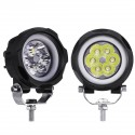 3 Inch 60W LED Work Light Car Circle Headlights Fog Lights Off-Road Vehicle IP67 6000K