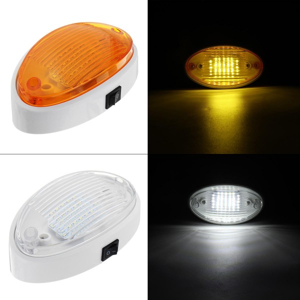 3528 SMD 24LED Ceiling Wall Work Light 321904963958 for Trailer/Van/Yacht/Boat/Caravan Interior 450LM 12V