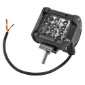 4 Inch 36W Quad Row RGB LED Work Light Bar Spot Flood Fog Lamp IP68 Waterproof For Off-Road Car Truck