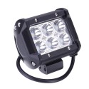 4Inch 18W LED Work Light Bar Spot Beam Driving Lamp 12V 1500LM White for Jeep SUV ATV Trailer