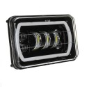 4X6 Inch LED Work Light Square Car Lamp Off-Road Far and Near Integrated Headlight For Wrangler For JEEP For Buggy