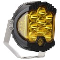 5 Inch 50W Golden LED Work Light Pods Spot Flood Combo General Offroad Inspection Roof Lamp Car Modification