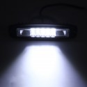 7 Inch Flood Beam LED Work Light Bar Super Slim Flush Mount 10-30V 48W 6000K White For ATV UTV SUV Truck Motorcycle