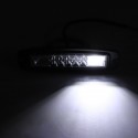 7 Inch Flood Beam LED Work Light Bar Super Slim Flush Mount 10-30V 48W 6000K White For ATV UTV SUV Truck Motorcycle