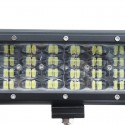 7Inch 72W Four Row 24LED Work Lights Bar Spot Combo Lamps Bar for Offroad 4WD SUV Truck