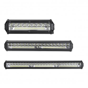 9 Inch 13 Inch 19 Inch 6D Slim Single Row Spot Beam LED Work Light Bar Off-Road Waterproof