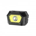 Induction Headlight Working Auto Car Repair Light Night Head-Mounted Flashlight Cob Floodlight Led Rechargeable