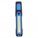 Magnetic COB LED Inspection Work Light Anti-slip Hand Torch Camping Lamp White