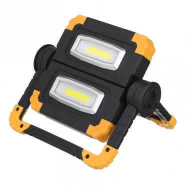 Rechargeable 180 Degree Rotable COB LED Work Light USB Charging 150W 6500K White for Outdoor Camping Car Reparing