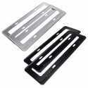 Aluminum Alloy Metal License Plate Frame Shield Professional For Tesla 3/S/X