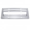 Aluminum Alloy Metal License Plate Frame Shield Professional For Tesla 3/S/X