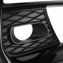 Gloss Black Fog Light Lamp Bezel Bumper Cover Cap For Infiniti Q50 Sport 18-2020