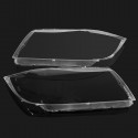 New Pair Front Headlight Headlamp Clear Lens Plastic Cover For BMW E90/E91 04-07