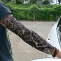 2 PCS Sunscreen Ice Filament Tattoo Cooling Arm Sleeves Cover Riding Cycling Golf Sport UV Sun Protection