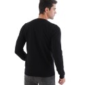 45°-65° Winter USB Heating Knitted Sweater Men Heated Warm Clothing Knit Fleece Lined Long-sleeved Outdoor Shirt Top Clothes Jacket M-3XL