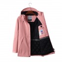 Women Electronic USB Heated Jacket Black/Red/Pink/Khaki Intelligent Heating Hooded Work Motorcycle