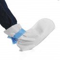 Disposable Shoe Cover Anti Slip Cleaning Overshoes Boot Non-woven Fabric White