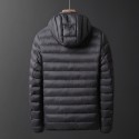 Electric USB Winter Warmer Heated Hoodie Jacket Thick Coat Heating Overcoat Men