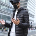 Electric USB Winter Warmer Heated Hoodie Jacket Thick Coat Heating Overcoat Men