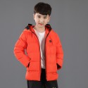 Kids Electric Heated Jacket USB Fast Heating Hooded Coat Skiing Winter Warm Boy