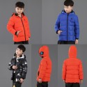 Kids Electric Heated Jacket USB Fast Heating Hooded Coat Skiing Winter Warm Boy