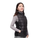 13 Heating Pads Electric Heated Vest 90% White Duck Down Men Women For Skiing Skating Mountaineering Fishing Riding