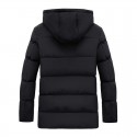 Men Women Electric Intelligent Heating USB Hooded Heated Warm Work Jacket Motorcycle Skiing Riding Coats