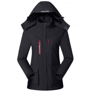 Men Women Winter Electric Heated Coats Fleece Intelligent Heating Jacket USB Charging Outdoor Windproof Climbing Clothes Skiing Riding Thermal Jackets