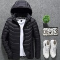 Mens Women USB Heated Warm Back Hand Wrist Hooded Winter Jacket Motorcycle Skiing Riding Coat