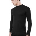 Men's Aerogel Semi-High Neck Warm Top Moisture-Absorbing Autumn Winter Clothing Long Sleeve Thermal Underwear