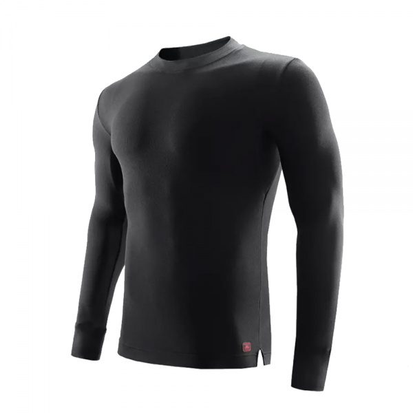 Men's Aerogel Semi-High Neck Warm Top Moisture-Absorbing Autumn Winter Clothing Long Sleeve Thermal Underwear