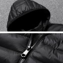 Thermostatic Heating Jacket USB Intelligent Coats Women Black S/M/L/XL