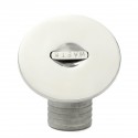 1.5 Inch Boat Deck Fill Filler Keyless Cap Marine 316 Stainless Steel Angled Neck 5 Labels