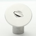 1.5 Inch Boat Deck Fill Filler Keyless Cap Marine 316 Stainless Steel Angled Neck 5 Labels