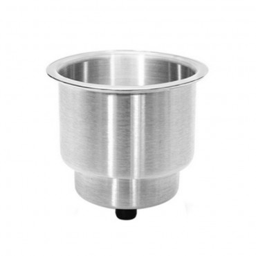 2 PSC Stainless Steel 304 Cup Drink Holder Can Bottle Holder Stand Mount Support Auto Car Marine Boat Truck RV Fishing Box