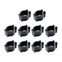 10PCS Nylon Portable Fishing Rod Clips Plastic Club Positioning Clamps Holder Accessories Wall Mounted Organizer Fishing accessories