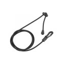 1.2m Canoe Kayak Surfing Boat Paddle Leash Clip Safety Fishing Rod Tether Holder Lanyard Bungee Shock Cord Hook Tie Down Rope