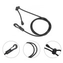 1.2m Canoe Kayak Surfing Boat Paddle Leash Clip Safety Fishing Rod Tether Holder Lanyard Bungee Shock Cord Hook Tie Down Rope