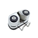 316 Stainless Steel 2 Row Matic Ball Bearing Cam Cleat with leading Ring Pilates Equipment Boat Fast Entry Rope Wire Fairlead Sailing