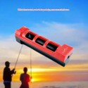 ABS Plastic Fishing Rod Pole Holder Fishing Box Fishing Rod Support Durable Tube Mount Bracket Socket Rack Boat Accessories