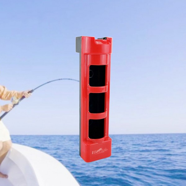 ABS Plastic Fishing Rod Pole Holder Fishing Box Fishing Rod Support Durable Tube Mount Bracket Socket Rack Boat Accessories