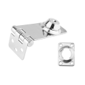 Marine Boat Stainless Steel 304 Locking Hasp Safety Lock Hatch Cabinet Door Cabin Deck Locker Hatch Latch Yacht Accessories