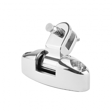 Stainless Steel 316 Boat Bimini Top Mount Swivel Deck Hinge With Rubber Pad Quick Release Pin Marine Accessories