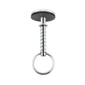 Stainless Steel 316 Hatch Cover Pull Handle Quick Pin Button Boat Yacht Storage Retainer Farm Trailers Wagons Auto Car Trailer