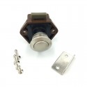 Cabinet Drawer Latch Button Lock Hardware For 12-27mm Thick Panel Car RV Caravan Boat Motor Home Yacht Furniture