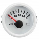 Volt Meter Gauge 8-16 Volts Caravan Boat Marine Voltmeter