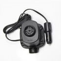 12V DC Electric Air Pump Inflator 2 Nozzles for Inflatables Mattress Raft Bed Boat Portable Car Air Pump Compressor 3600Pa