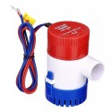 12V/24V 1100GPH Bilge Pump Electric Water Pump Vacuum Submersible Marine Boat Seaplane Motor Homes Houseboat