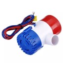 12V/24V 1100GPH Bilge Pump Electric Water Pump Vacuum Submersible Marine Boat Seaplane Motor Homes Houseboat