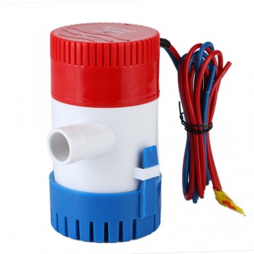 12V/24V Electric Pump 750GPH Marine Bilge Pump Submersible Boat Water Pump